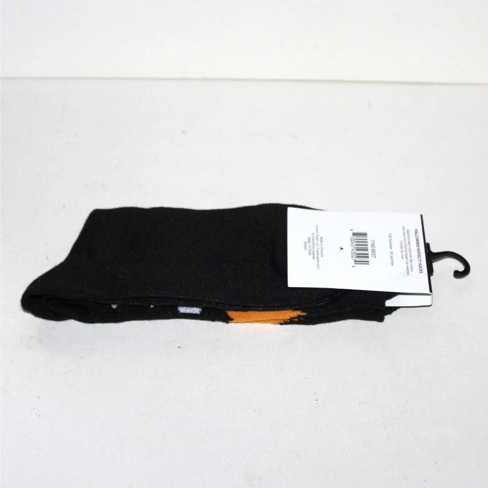 1 pair Socks Feeling Batty Halloween Bat Ears women vampire black fun Jo-Ann
